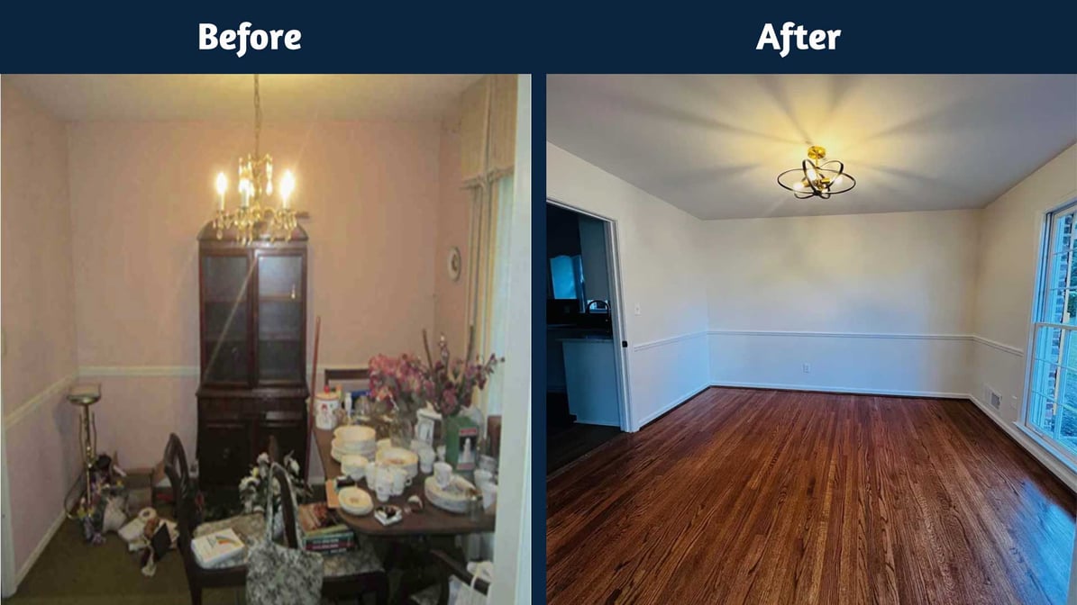Before-After-DiningRoom-820-Sundale-Dr