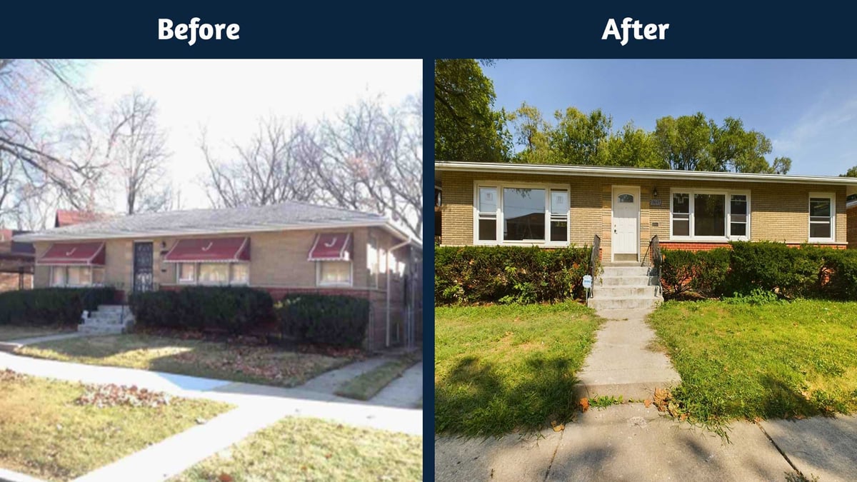 Before-After-Front-7647SChappelAve